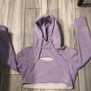 gymshark cropped hoodie